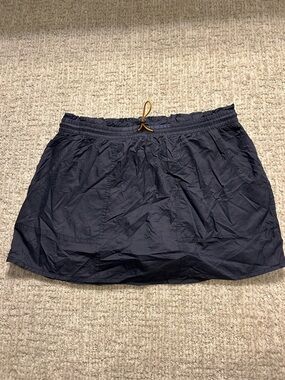 Outdoor Voices Navy Drawstring Skort